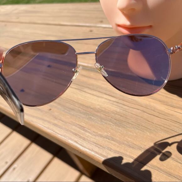 Panama Jack Aviator Sunglasses Rose - Picture 11 of 14